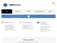 Tablet Screenshot of obprima.com